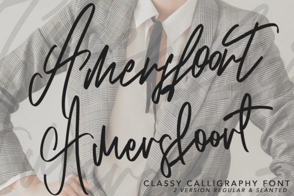 Amersfoort: A Handwritten Font for Distinctive Branding