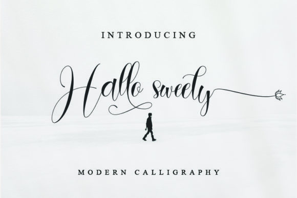 Bring Elegance to Your Handmade Creations with Hallo Sweety Font