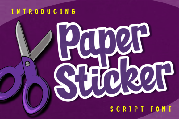 Bringing Brands to Life with Paper Sticker Font