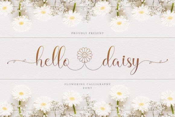 Discover Hello Daisy: A Delicate Handwritten Font for Web Design