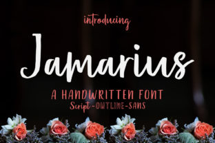 Discover Jamarius: A Playfully Modern Script Font