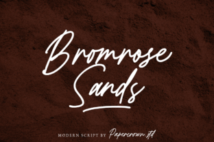 Enhance Your Brand with Bromrose Sands Font