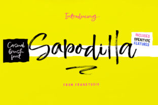 Enhance Your Brand with Sapodilla: A Charming Script Font