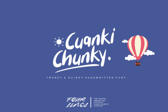Enhance Your Campaigns with Cuanki Chunky Font