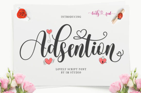Enhance Your Editorial Design with Adsention Font