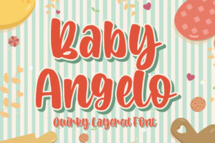 Enhance Your Editorial Design with Baby Angelo Font