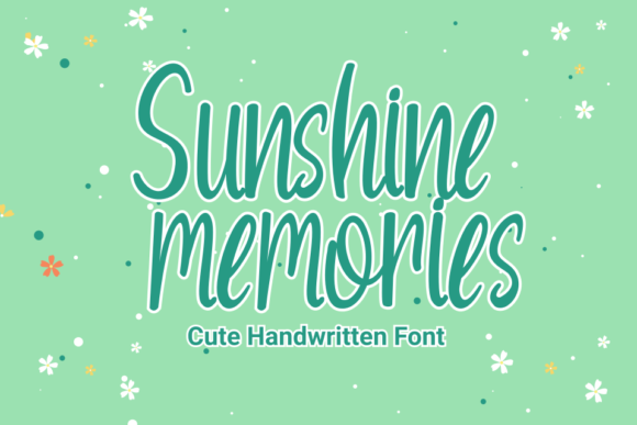 Explore the Versatility of Sunshine Memories Font