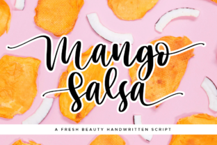 Exploring Mango Salsa: A Versatile Handwritten Font for Branding