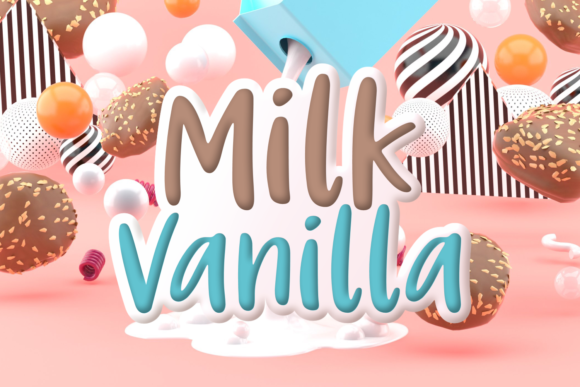 Exploring Milk Vanilla: A Sweet, Playful Handwritten Font