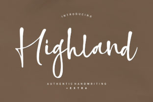 Highland: A Script Font with Rustic Charm