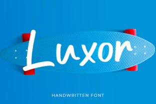 Luxor: A Versatile Handwritten Font for Modern Web Design