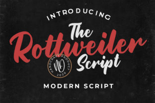 Rottweiler: A Classic Retro Font for Bold Campaigns