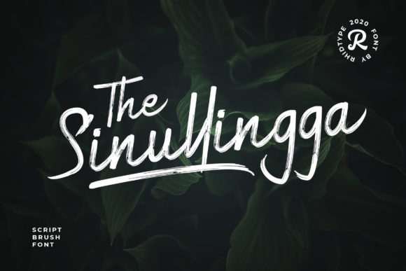 Sinullingga: A Brushed Handwritten Font for Modern Web Design