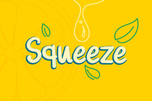 Squeeze: A Whimsical Handwritten Font for Crafters