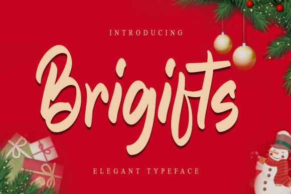 Transform Your Brand with Brigifts: A Cheerful Script Font