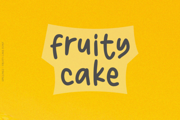 Transform Your Brand with Fruity Cake Font