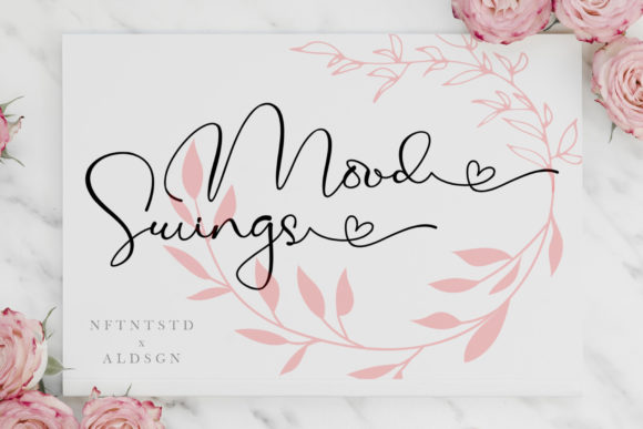 Transform Your Brand with Mood Swings: An Elegant Handwritten Font