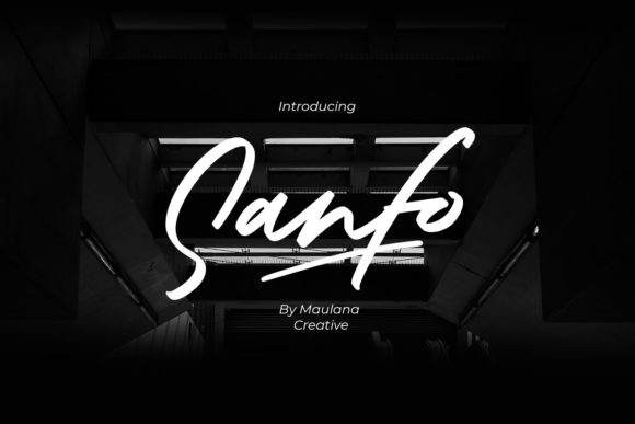 Transform Your Brand with Sanfo: A Stylish Script Font
