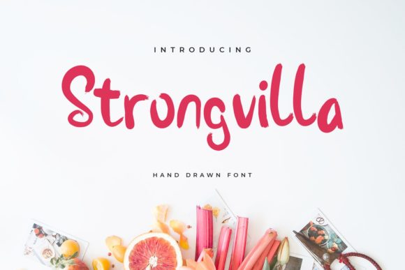 Transform Your Brand with Strongvilla Font