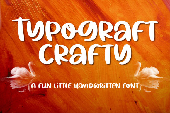 Typograft Crafty: The Perfect Handwritten Font for Your Projects