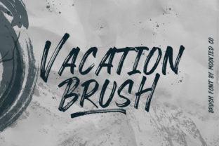 Vacation Brush: A Bold Script for Eye-Catching Campaigns