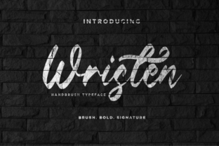 Wristen: A Handwritten Font for Editorial Charm